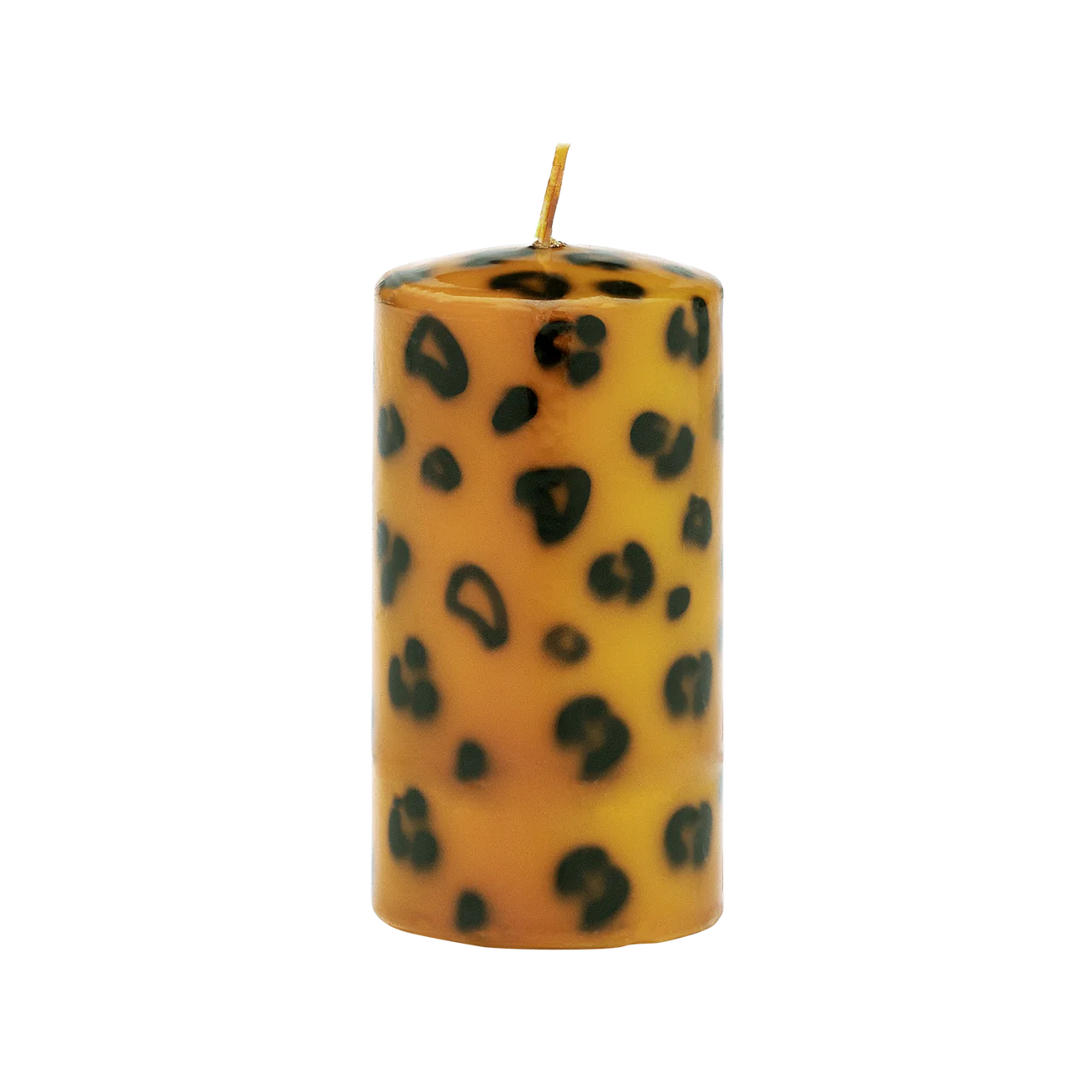 Short Leopard Print Blunt Candle