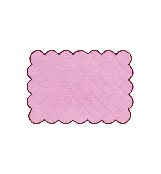 COTTON CANDY SCALLOPED PLACEMAT