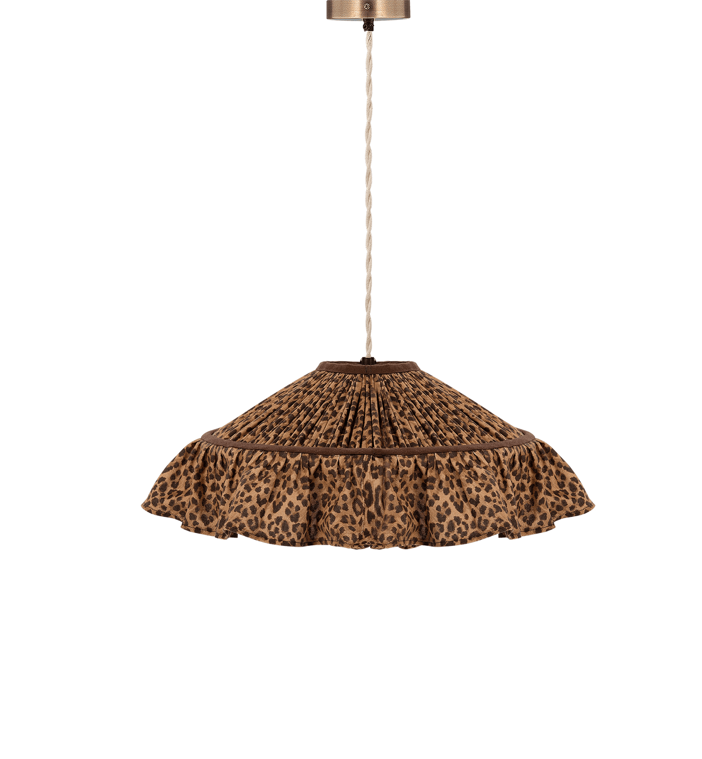 LEOPARD FRILL LAMP