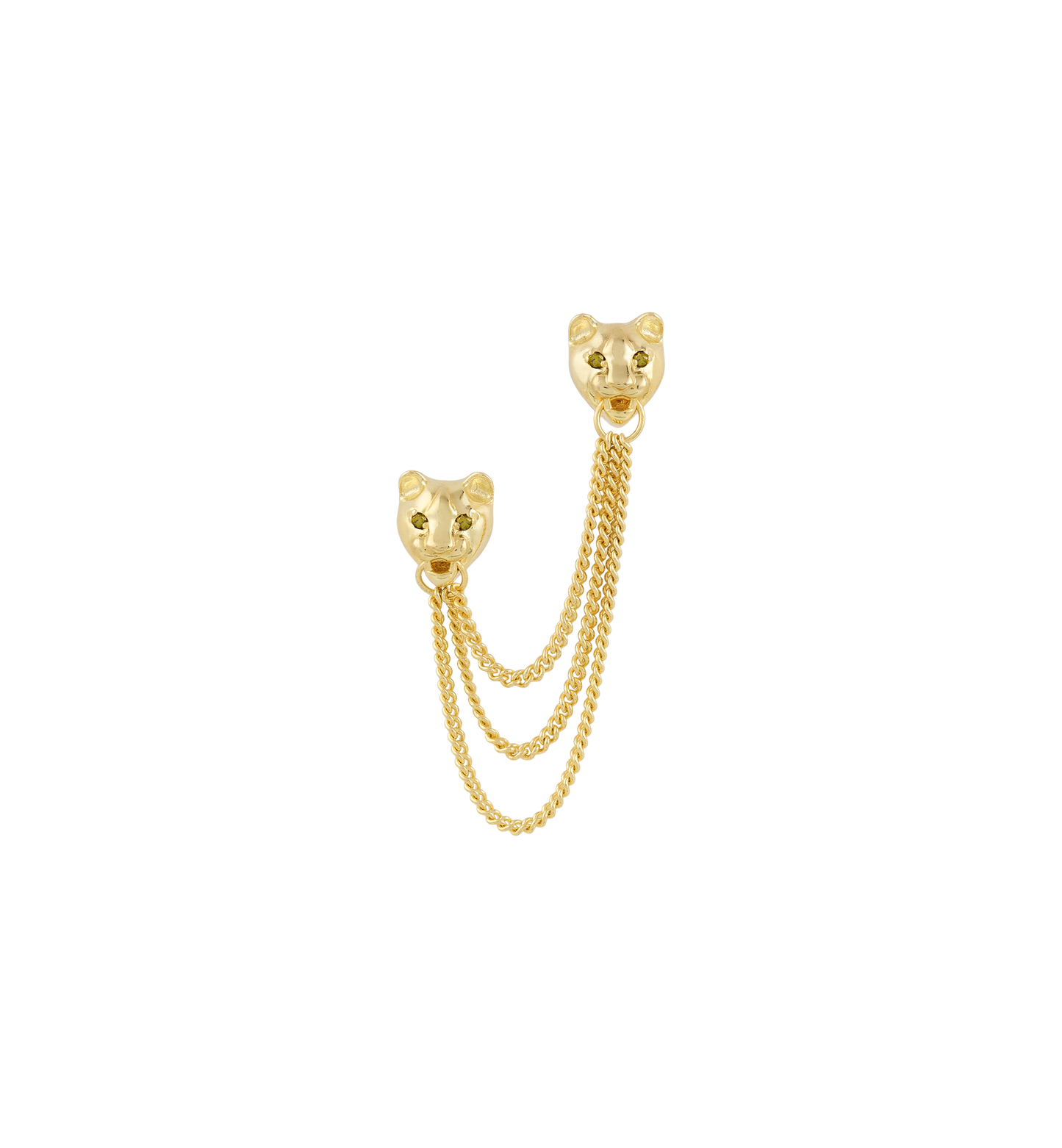 SINGLE SHOW CAT CHAIN STUD