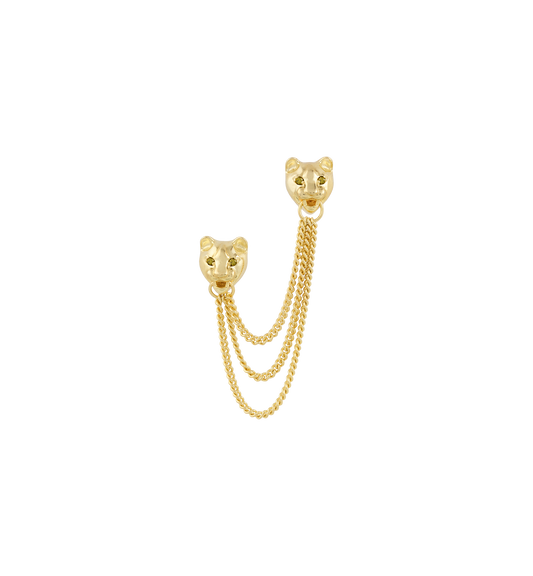 SINGLE SHOW CAT CHAIN STUD