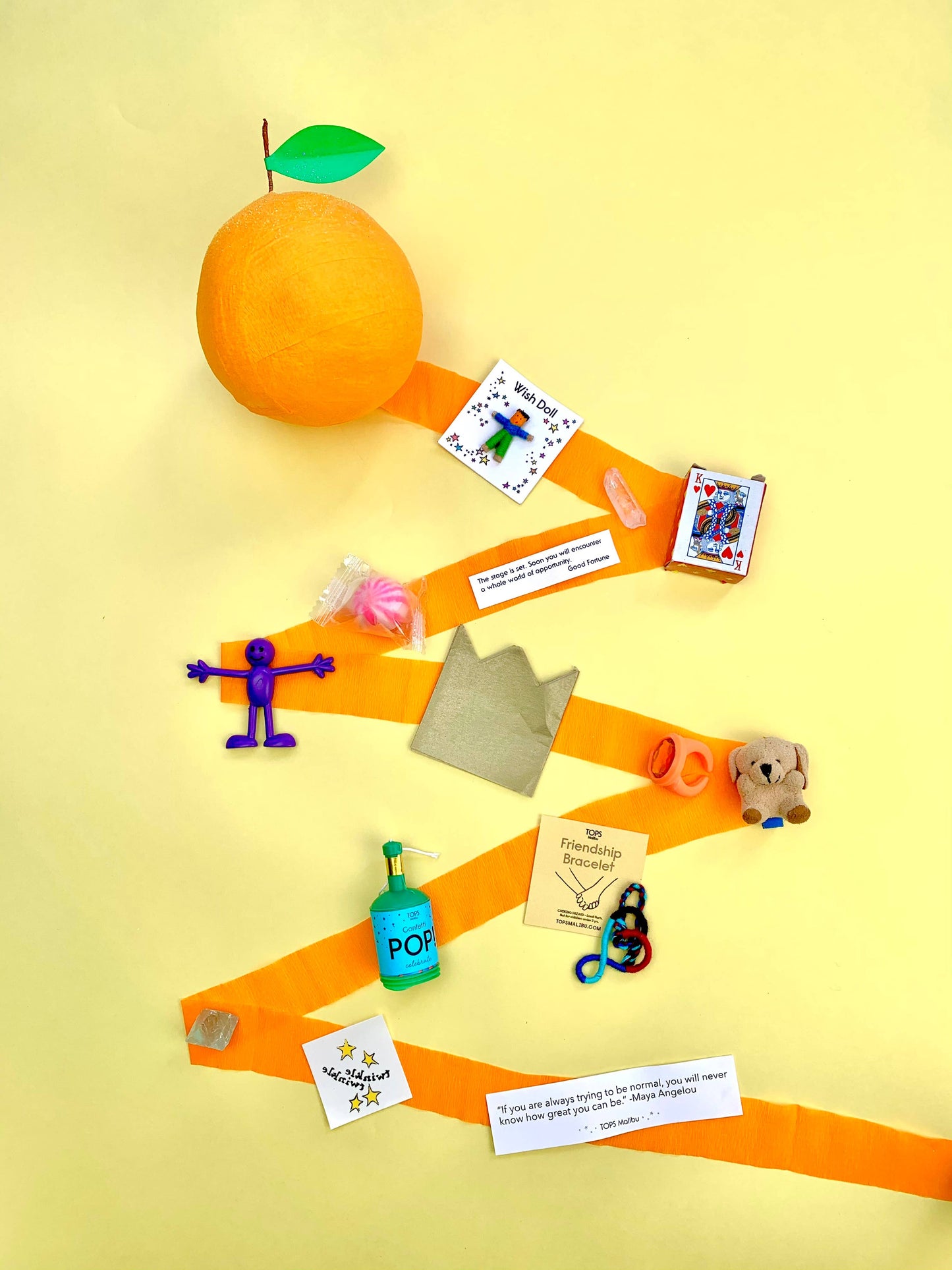 Deluxe Surprise Ball - Oranje