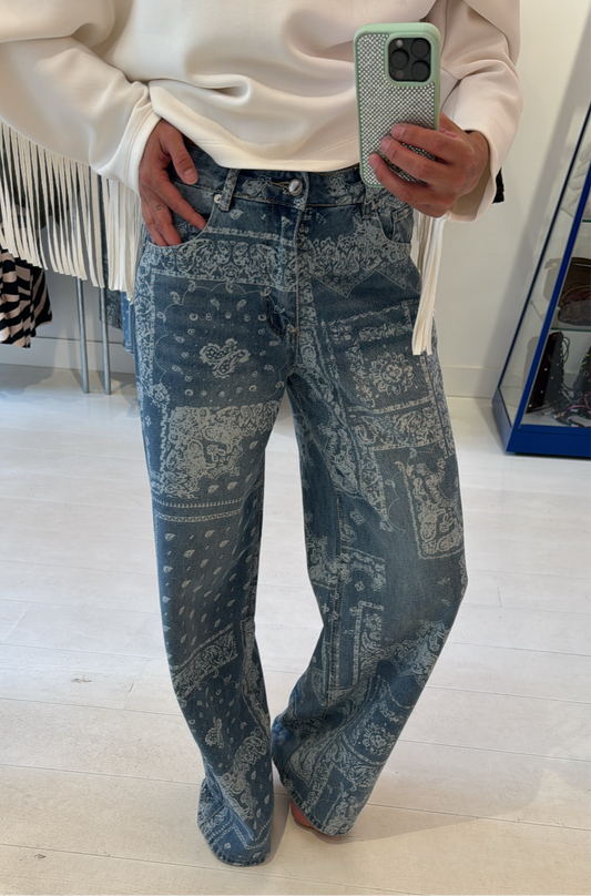 Paisley jeans