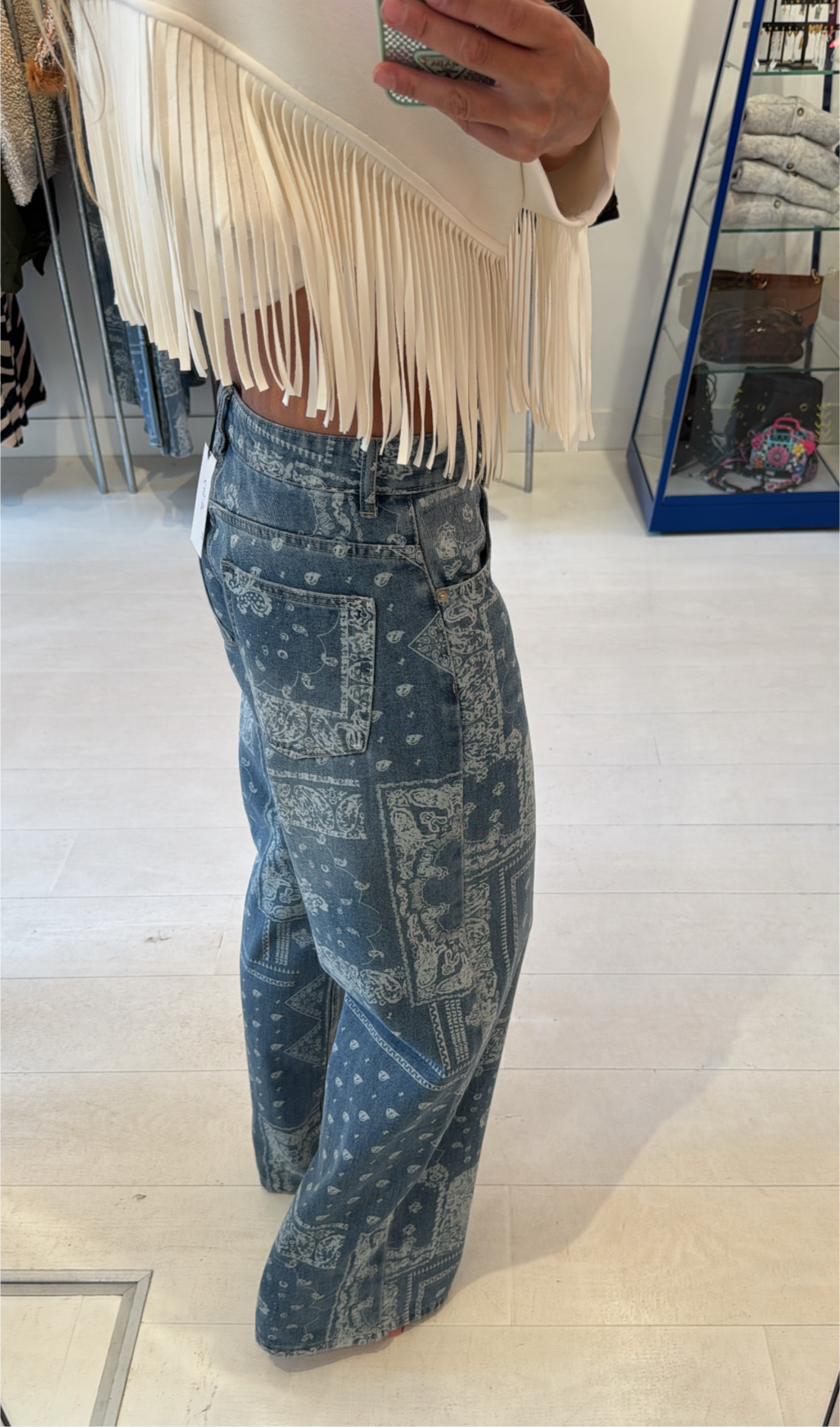 Paisley jeans