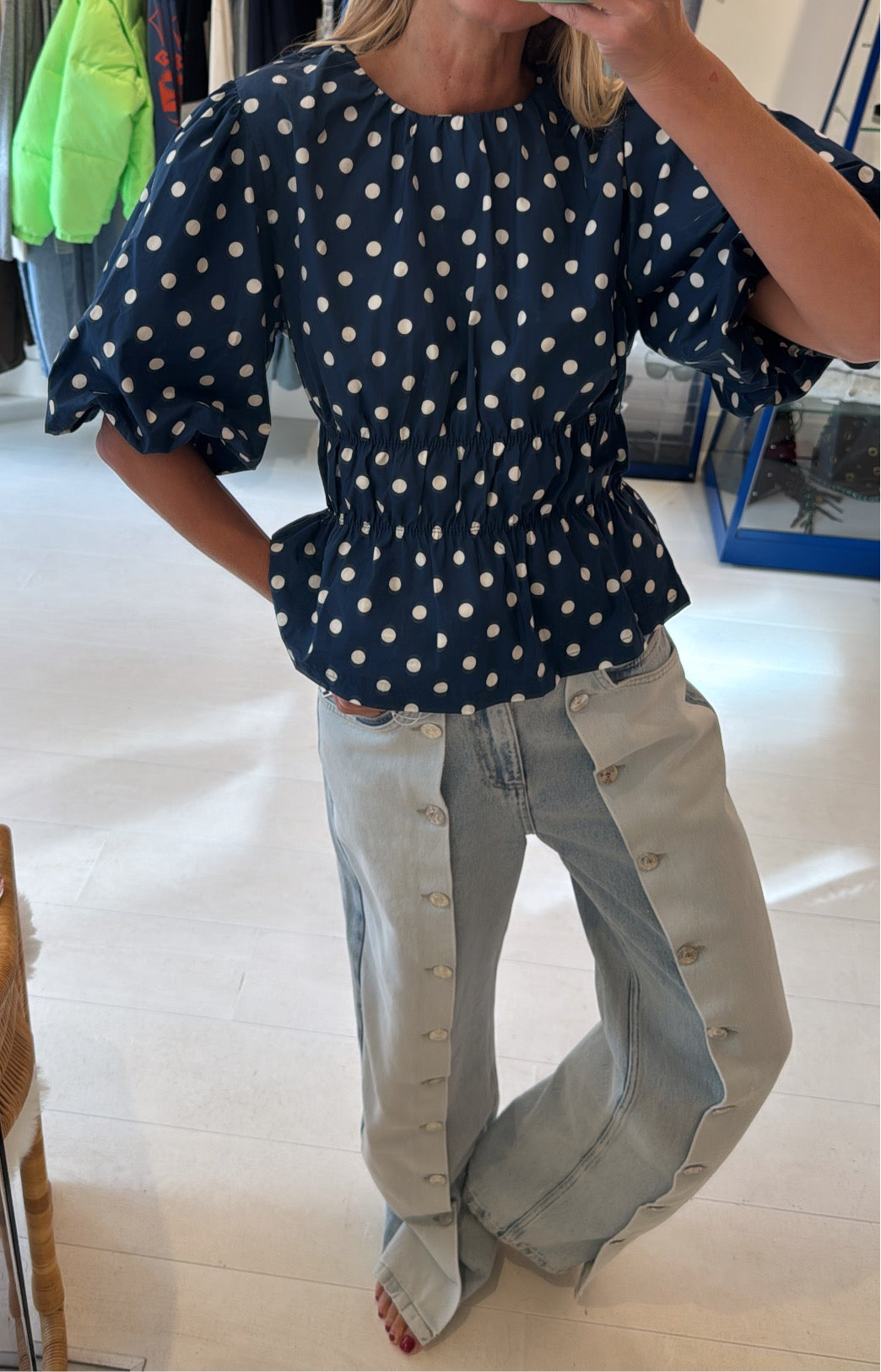 DOLLY DOT TOP