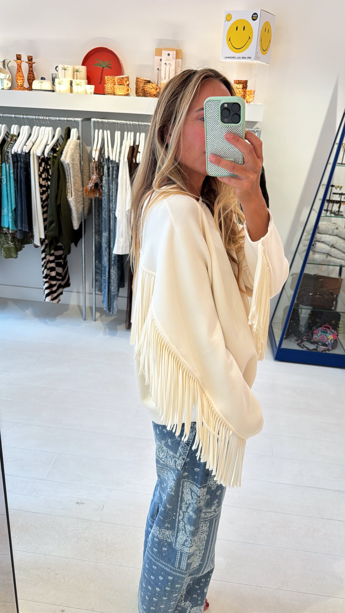 TEXAS FRINGE SWEATER