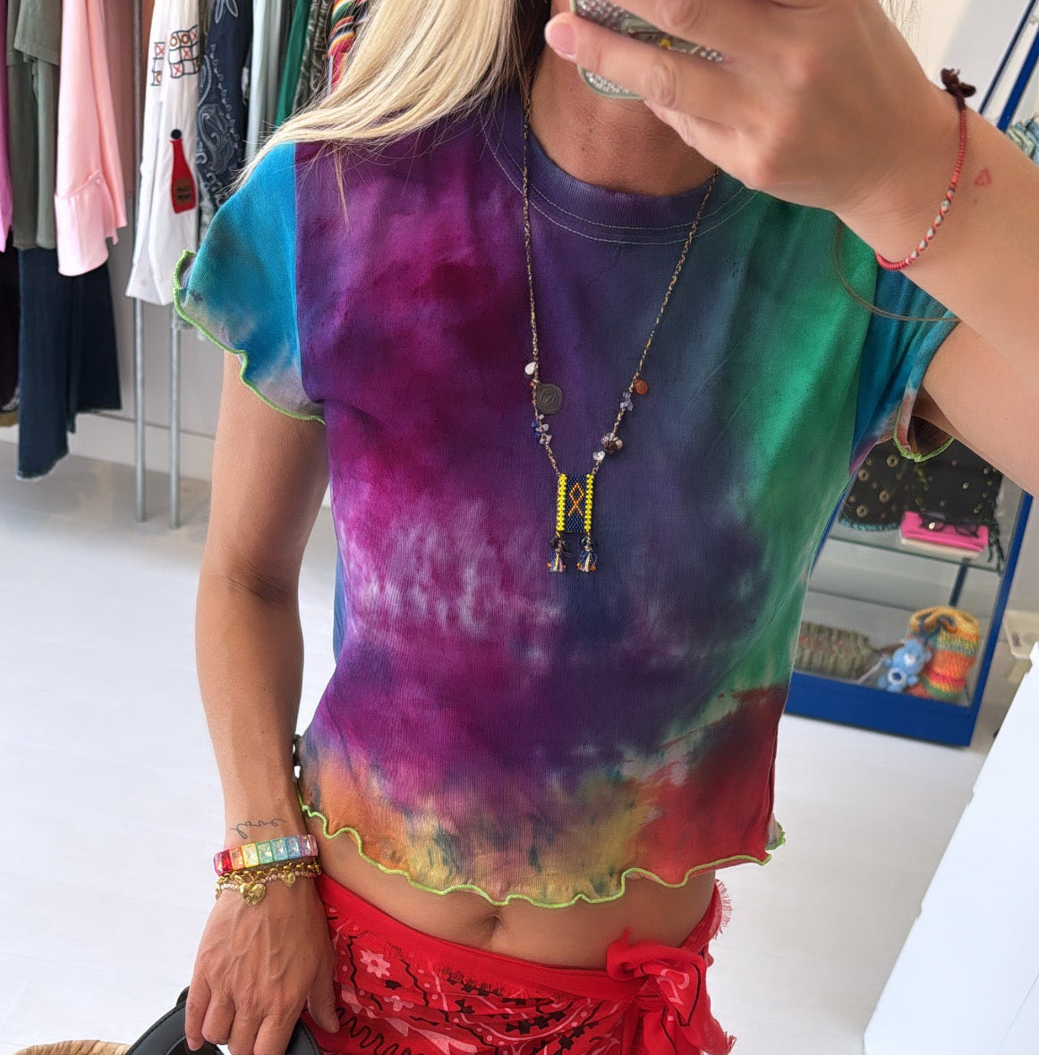 VINTAGE TIEDYE TOP