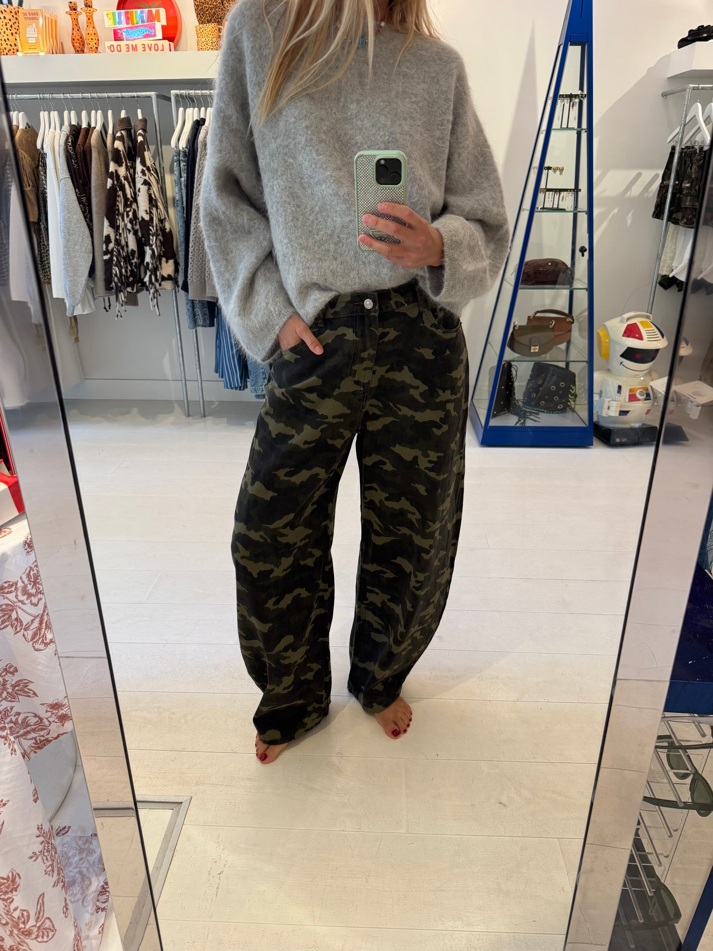 ARMY BALLOON JEANS