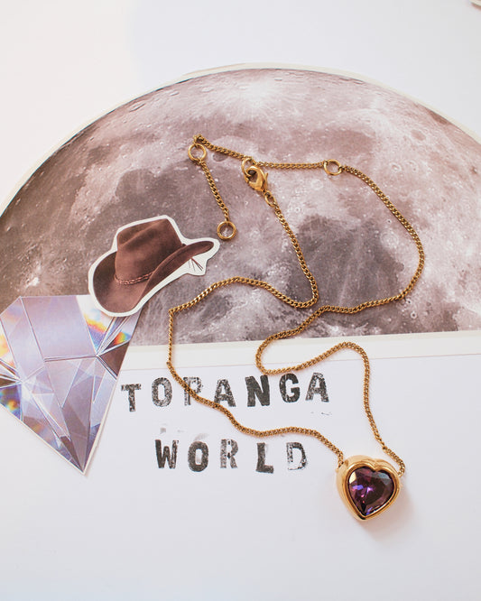 PURPLE HEART CHOKER