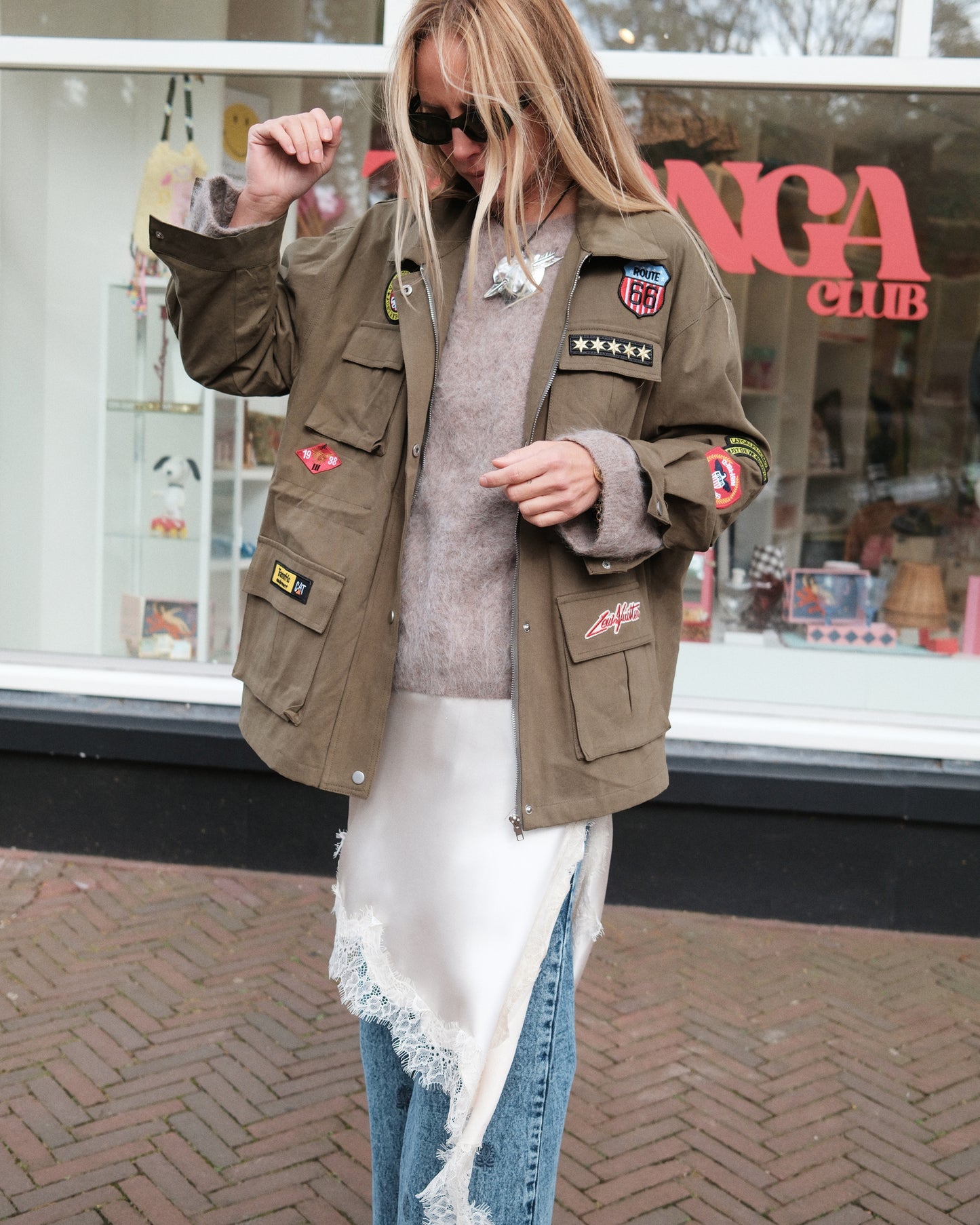 ARMY PATCH JACKET