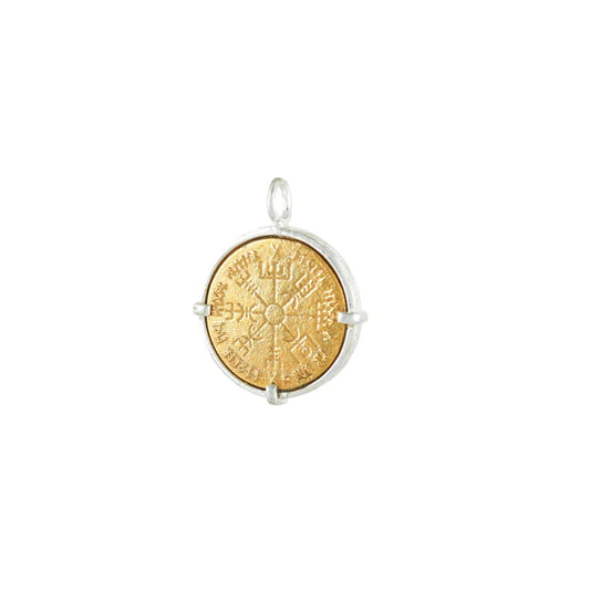 GOLD & SILVER COIN CHARM