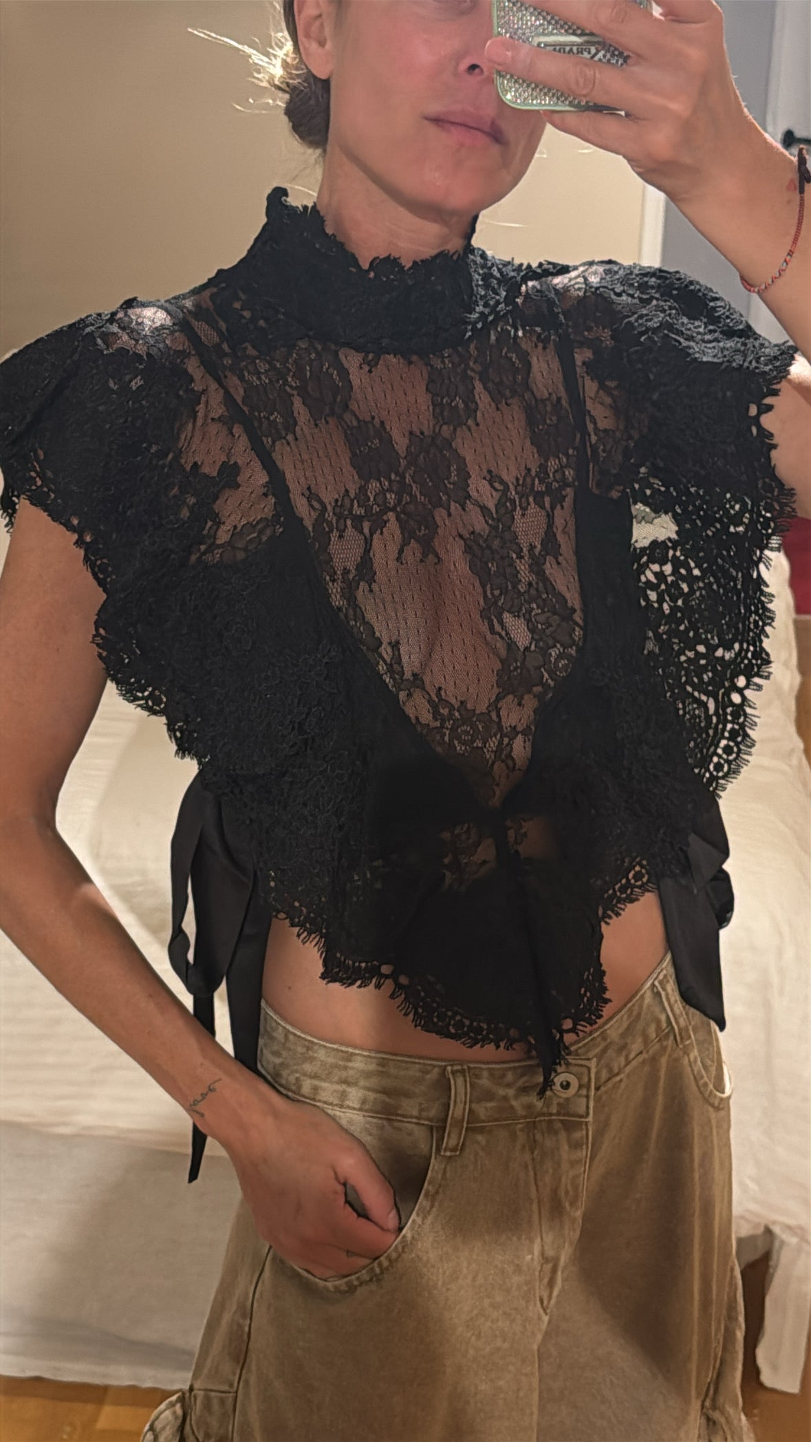 SWAEN TOP BLACK
