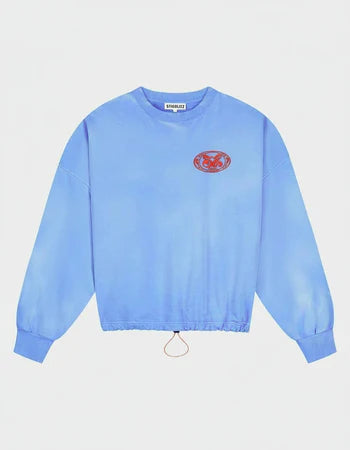 LIVIA OVERSIZED SWEATER | BLUE