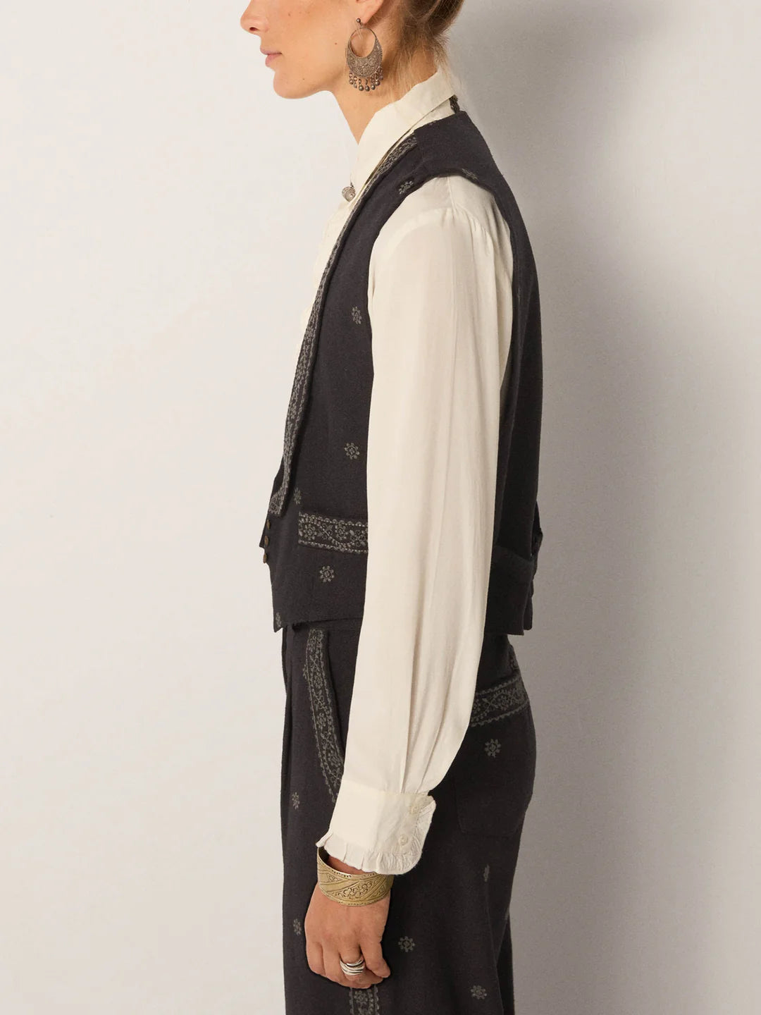LUPITA VEST - CHARRO BLACK