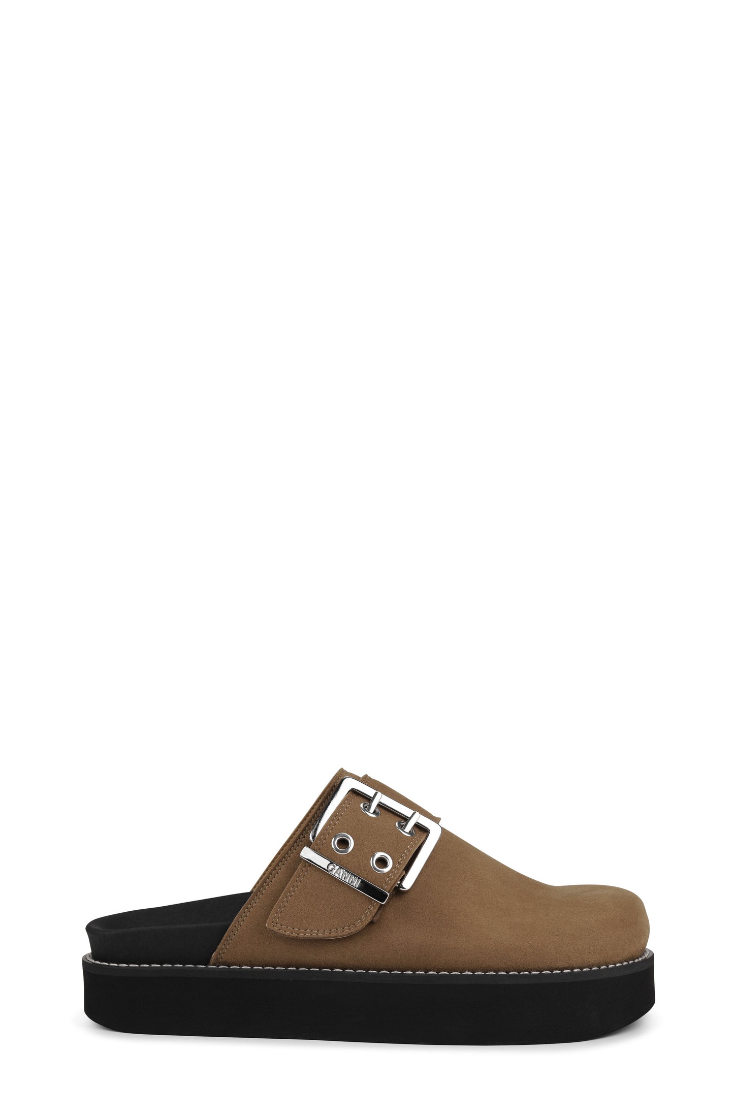 FEMININE BUCKLE MULE SANDAL