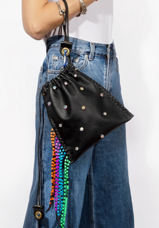 APHRODITE BAG BLACK SWAROVSKI