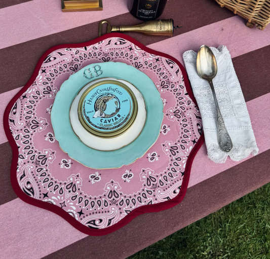 SET OF 2 LILY PAISLEY PLACEMATS