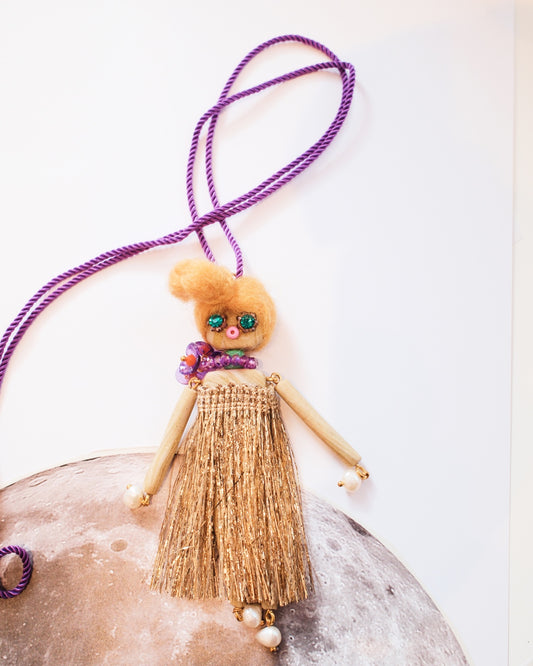 DOLLY DOT NECKLACE BLONDIE