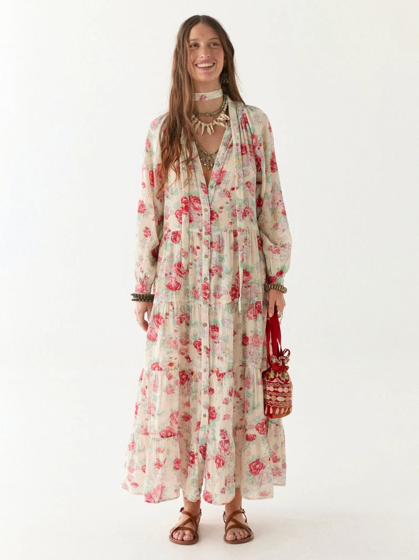 BALMORAL AGUSTINA DRESS - CANDY ROSE