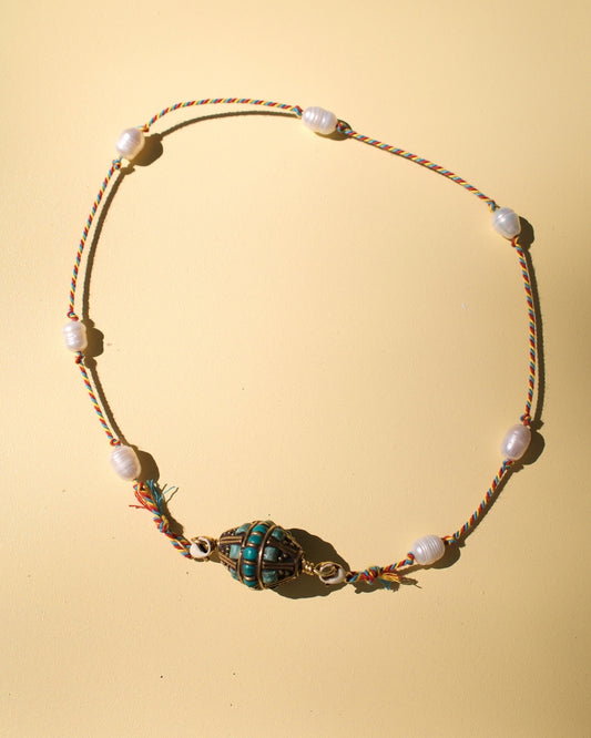 VINTAGE TURQ/PEARL