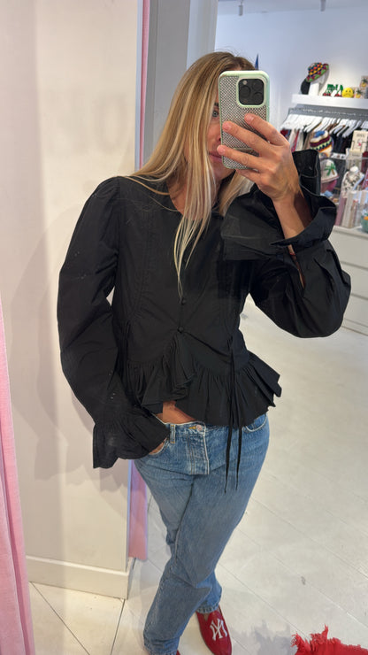 THE JUNE BLOUSE (BLACK)