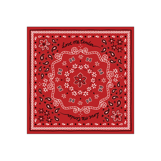 BANDANA NAPKIN RED