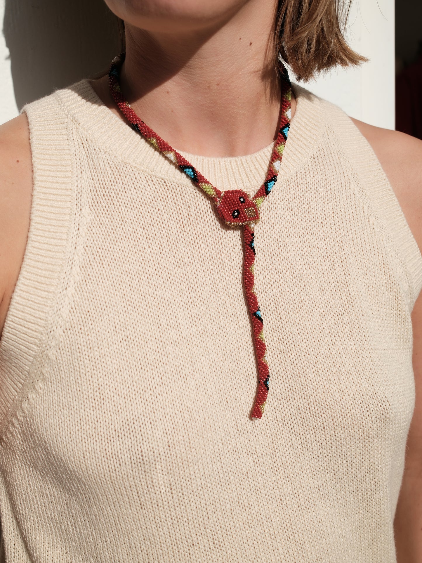 SNAKE IN BOX NECKLACE