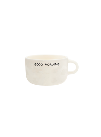 Cappuccino Mug 'Good Morning'