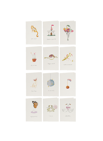 Greeting Cards Set of 12