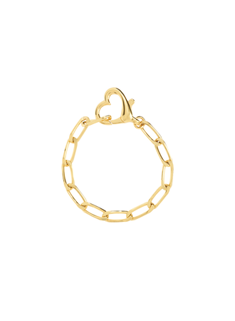Locked Love Bracelet Brass Goldplated