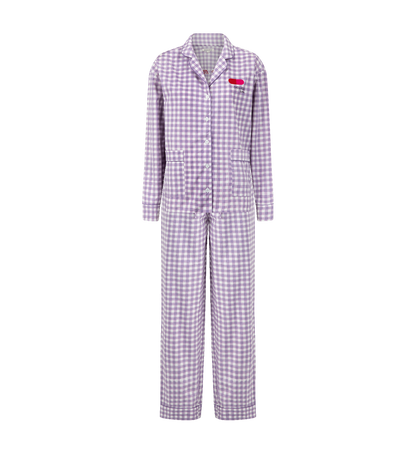 Chill Pill Gingham Pyjama