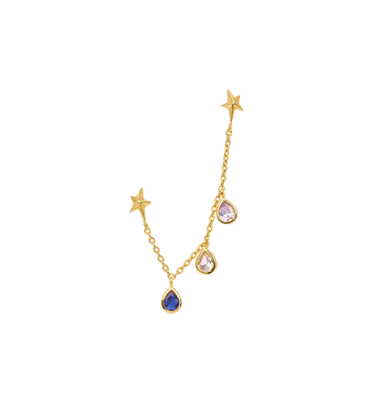 Single Star Rain Chain Stud