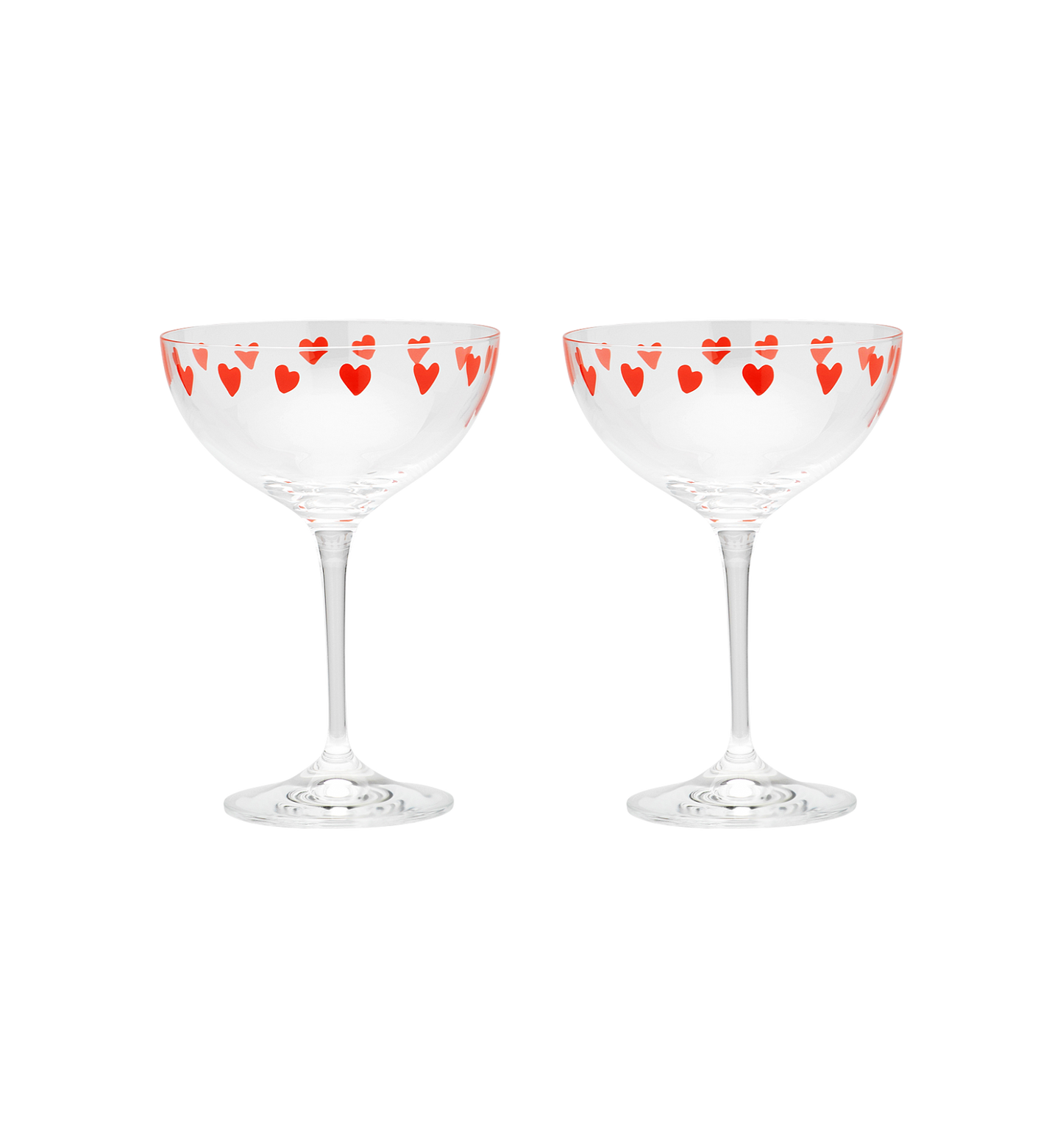 Classic Love Champagne Glass Set of 2