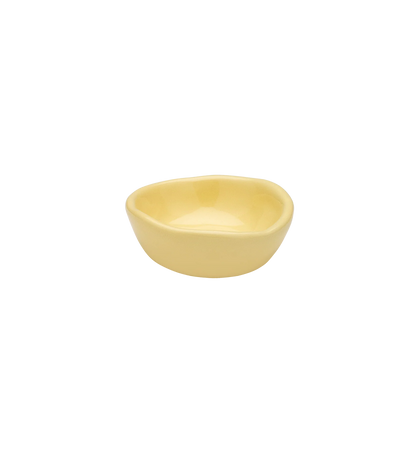 BUTTER TRINKLET DISH - YELLOW