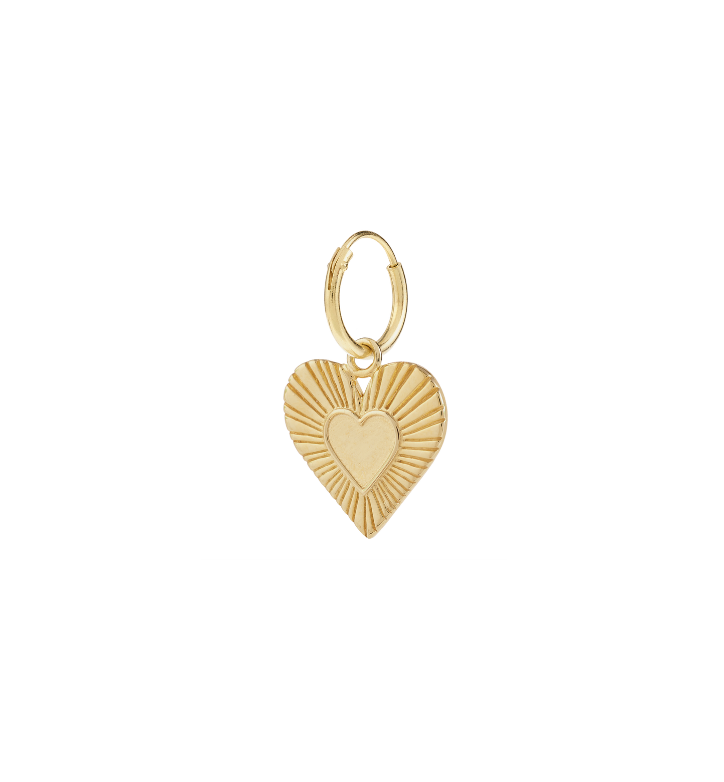 SINGLE RHAPSODY LOVE RING EARRING