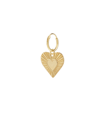 SINGLE RHAPSODY LOVE RING EARRING