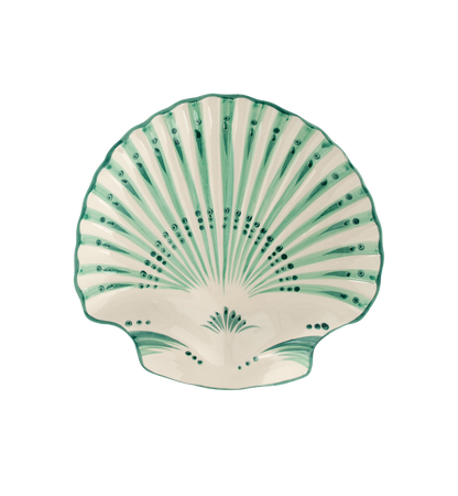 SHELL VERDE SERVING PLATTER