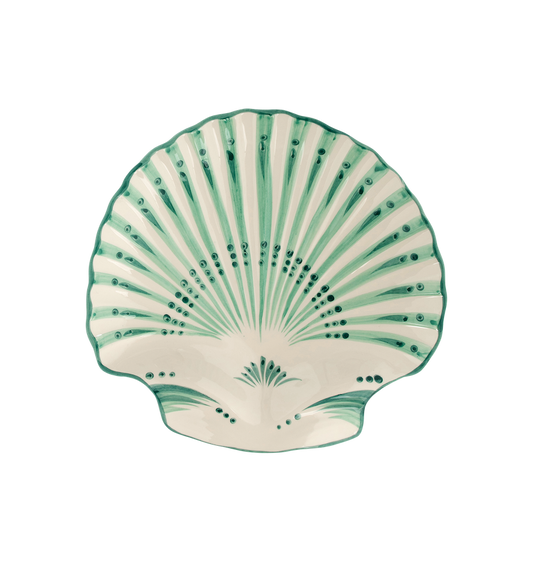 SHELL VERDE SERVING PLATTER