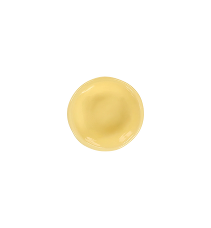 BUTTER TRINKLET DISH - YELLOW