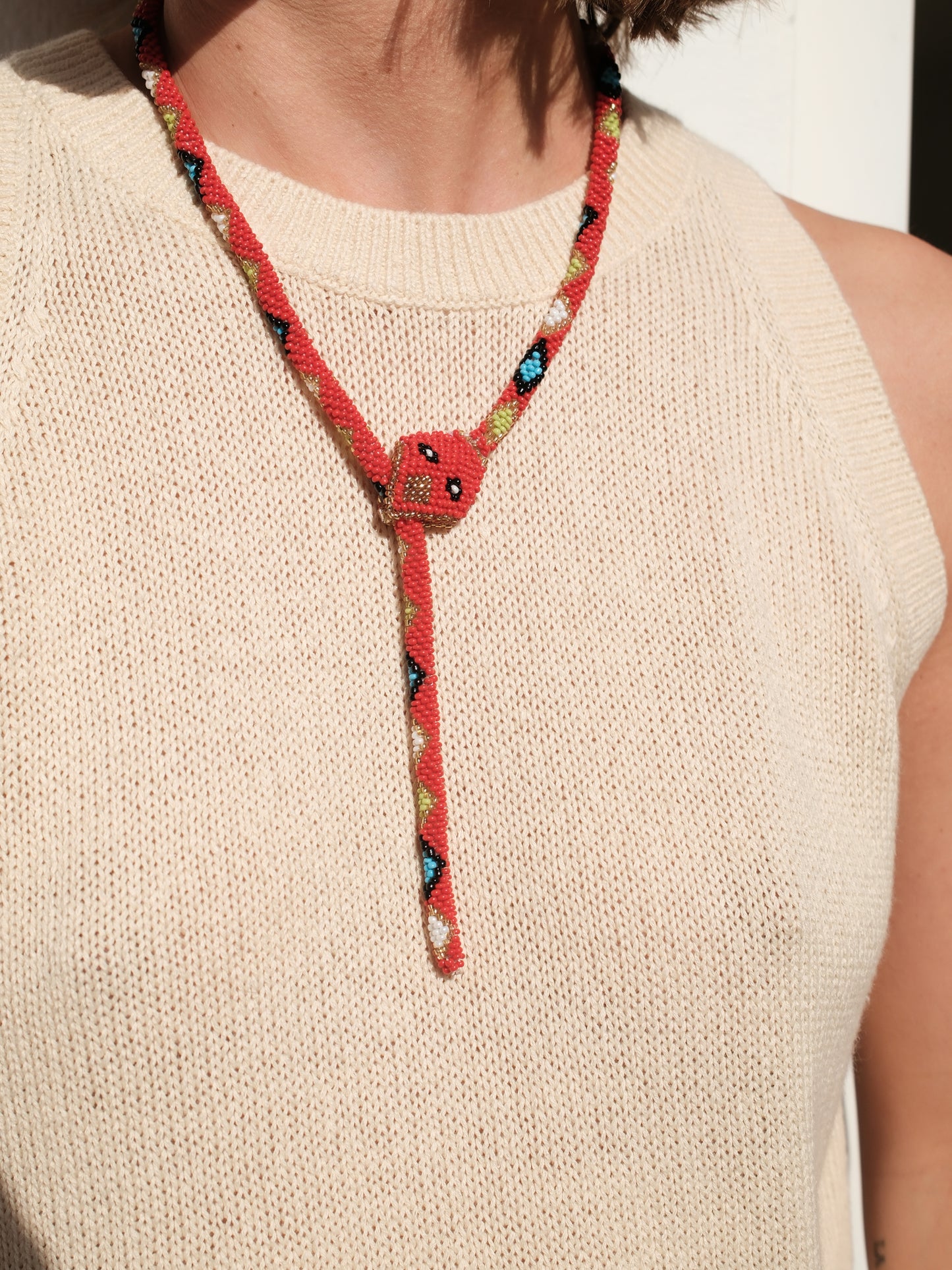 SNAKE IN BOX NECKLACE