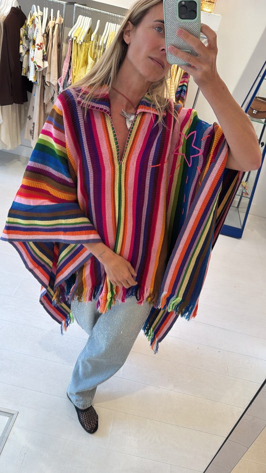 PONCHO RAINBOW