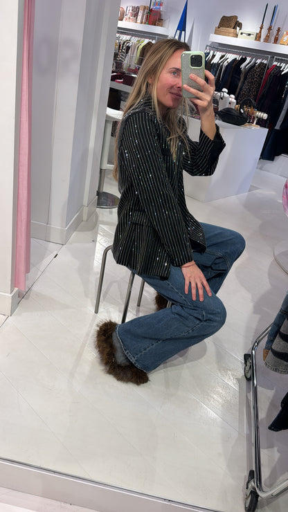 BLAZER BLACK SPARKLE