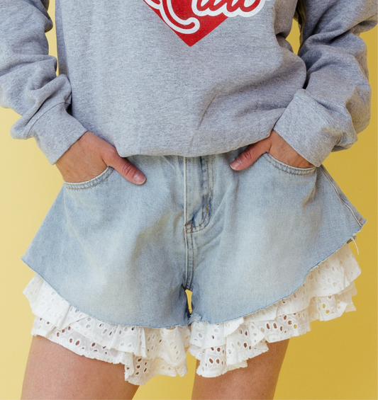 BRODERIE SHORT