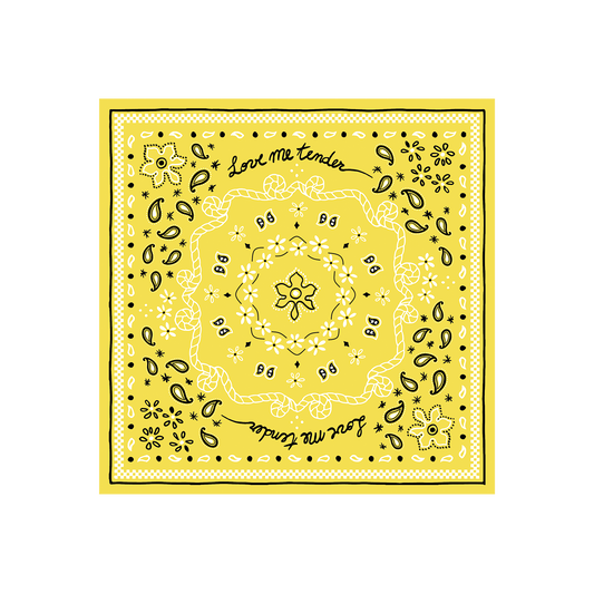 BANDANA NAPKIN YELLOW