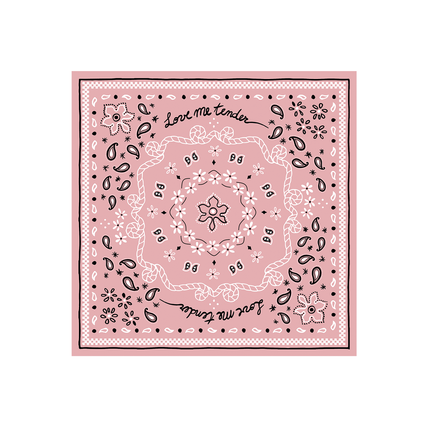 BANDANA NAPKIN PINK