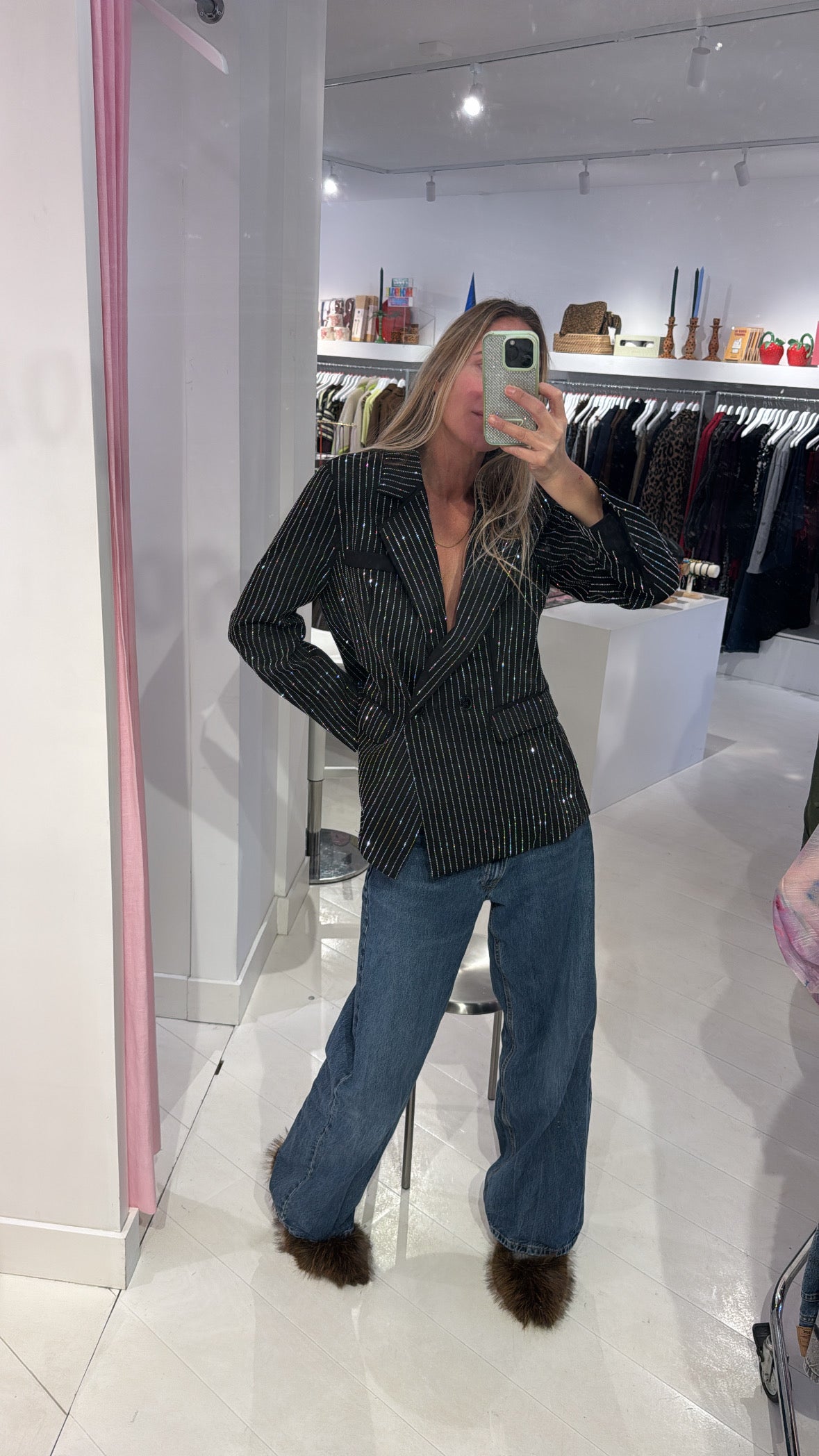 BLAZER BLACK SPARKLE