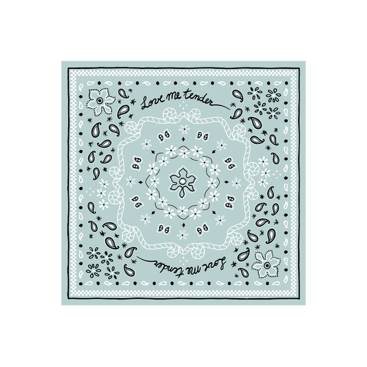 BANDANA NAPKIN BLUE