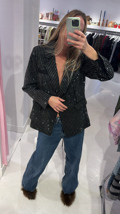 BLAZER BLACK SPARKLE