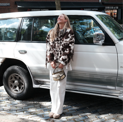 COW FRINGE JACKET