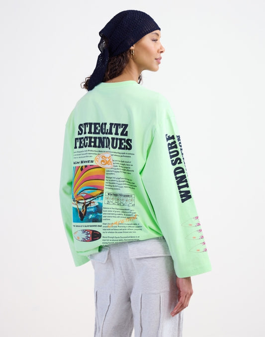 MONICA WIDE SKATE LONGSLEEVE